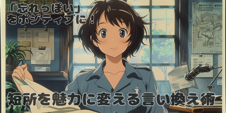 「忘れっぽい」をポジティブに！