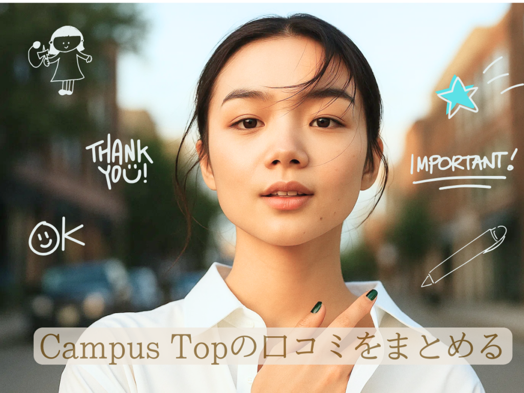 Campus Topの口コミをまとめる